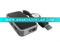 Wholesale 4 port usb business hub black