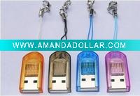 USB 2.0 for MicroSD T-Flash TF Memory Card Reader FREE SHIPPING