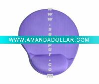 Wholesale silicon gel wrist rest mouse pad with support