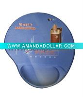 Wholesale Promotional silicon gel wrist rest mouse pad with support