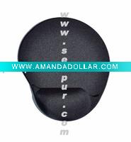 Wholesale promotional silicon gel wrist rest mouse pad with support