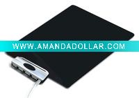 Wholesale Hot! 2011fashion mouse pad with hub