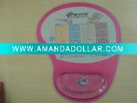 Wholesale pink wrist mouse mat with OEM services