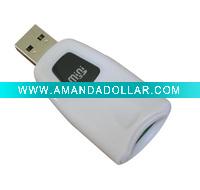 Wholesale usb 2.0 mini sd single card reader