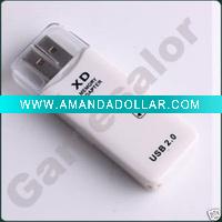 USB 2.0 XD Picture Write Card Reader Adapter #9822