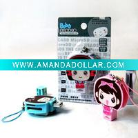 Cartoon card reader