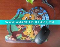 Rubber mouse pad