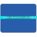 Wholesale 2011 One Colour Rubber Fabric Promotional Mouse Pad