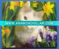 3D advertising rubber mouse pad