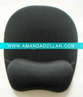 Wholesale promotional emory foam wrist support mouse pad