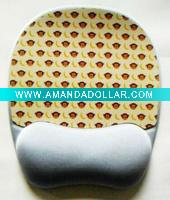wrist support memory foam Mouse pad