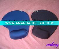 Wholesale Promotional gift Gel silicon mouse pad with wrist rest