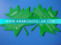 Wholesale Leaf shaped silicone hotpad/holder/cup mat with printed logo