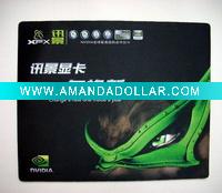 Wholesale fabric rubber mouse pad/rubber mouse pads/mouse pad supplier