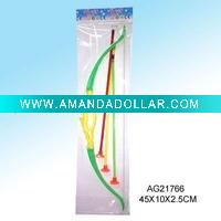 Wholesale Plastic 45cm toy bow and arrow