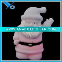 Vinyl Santa with LED light