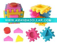 Wholesale block toys,block dice toys,plastic blocks