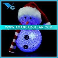 Wholesale Snowman with LED light