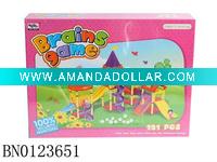 Wholesale Blocks set(121pcs),Funny park.Plastic toy for kid/child/baby