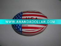 flag rugby ball