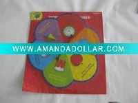 paper educational clock