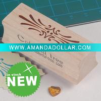 Wholesale wooden rubber stamp