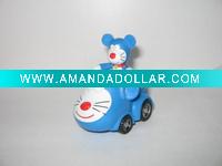 toy car bear, home decoration bear, pvc bear car