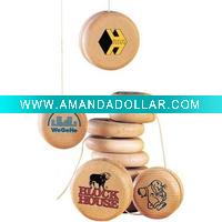 Wholesale Advertizing Wooden Yoyo Ball