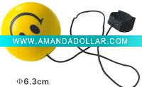 Wholesale PU stress smile ball YoYo