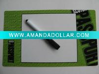 cheap gift magnet board & mark pen