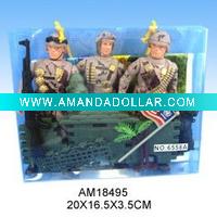 Wholesale Plastic army set toys