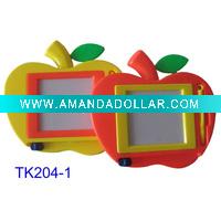Magnetic drawing and writing board
