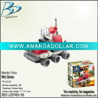 Wholesale Plastic car toy bricks BD125745-16