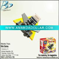 Wholesale Mini aircraft toy bricks set BD125743-16