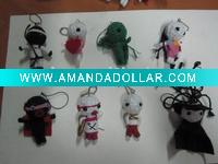 voodoo dools,voodoo toy,cotton thread voodoo dools