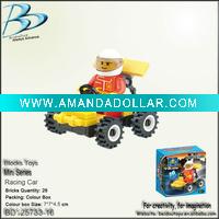 Wholesale Mini racing car toy bricks BD125733-16