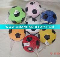 Wholesale Colorful promotional flannel inflatable mini football