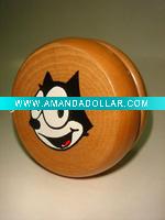 Wholesale 2011 hot selling wooden yoyo ball HJ017626