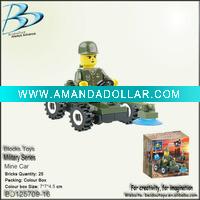 Wholesale brains blocks toy car BD125709-16