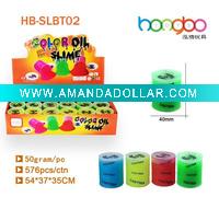 color oil slime small size/putty/sllime for kids /Novelty toys