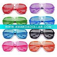 shutter party glasses of window shade