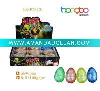 Wholesale fancy Alien egg putty ,alien putty for kids