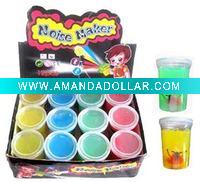 funny noise putty with insect inside for kids