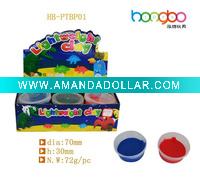 70*30mm colorful funny bouncing putty for kids