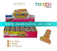 Wholesale funny Galaxy slime/putty/slime for kids/no-toxic