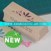 Wholesale wooden rubber stamp