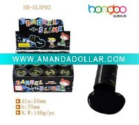 funny black large barrel slime /putty/slime