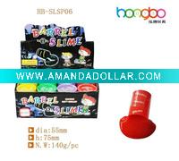 slime large size coloured barrel o slime /putty/slime