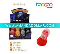 funny skull slime large size/putty/slime