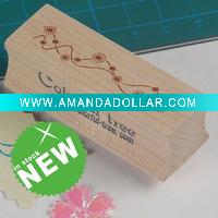 Wholesale wooden rubber stamp